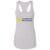 University of Michigan logo Racerback Tank Top