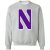 Northwestern Wildcats logo Sweatshirt