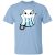 Cute Boo Ghost Cat Halloween T-Shirt