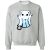 Cute Boo Ghost Cat Halloween Sweatshirt