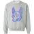 3D Space Coyote Sweatshirt
