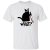 Cat What Murderous Black Cat With Knife Gift T-Shirt