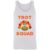 Turkey Trot Squad Mask Thanksgiving Day  Run Tank Top