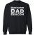 Mens Husband Dad Deacon For Catholic Fathers Religious Men Funny Sweatshirt