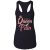Physical Therapist Funny Queen of Pain Design Racerback Tank Top