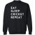 Eat Sleep Cricket Repeat Sweatshirt