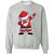 Dabbing Santa T Shirt Claus Christmas Funny Dab X-mas Gifts Sweatshirt