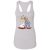 Bride of chucky and tiffany with blood Racerback Tank Top