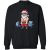 Fitness Christmas shirt Santa Deadlift Gym Xmas Men Gifts Sweatshirt