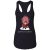 Christmas Is Coming Santa Candy  Cane Throne Racerback Tank Top