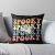 Retro Groovy Spooky Ghost Boo Halloween Costume Scary Throw Pillow