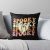 Retro Groovy Spooky Ghost Boo Halloween Costume Scary Throw Pillow