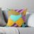 Sally dress pattern Throw Pillow