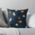 spooky Halloween pattern  Throw Pillow