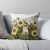 There’s A Ghost in the Sunflower Field Again… Throw Pillow