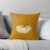 White Pumpkin Throw Pillow